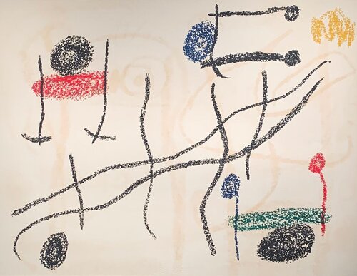 Album 21, Plate 16 di Joan Miró, Stampa in vendita su Singulart