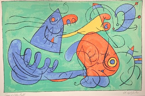 Ubu Roi Plate II di Joan Miró, Stampa in vendita su Singulart