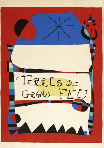 Terres de Grand Feu di Joan Miró, Stampa in vendita su Singulart