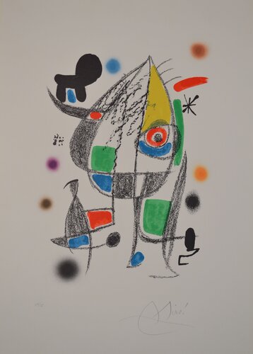 Maravillas - M1072 di Joan Miró, Stampa in vendita su Singulart