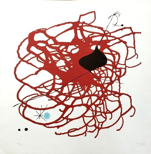 World Heart Month (Beat) di Joan Miró, Stampa in vendita su Singulart