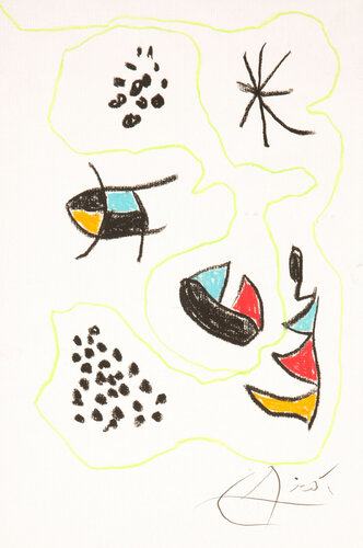 Untitled di Joan Miró, Opera su carta in vendita su Singulart