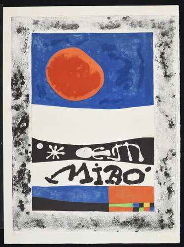 L'Exposition d'oeuvres recentes di Joan Miró, Stampa in vendita su Singulart
