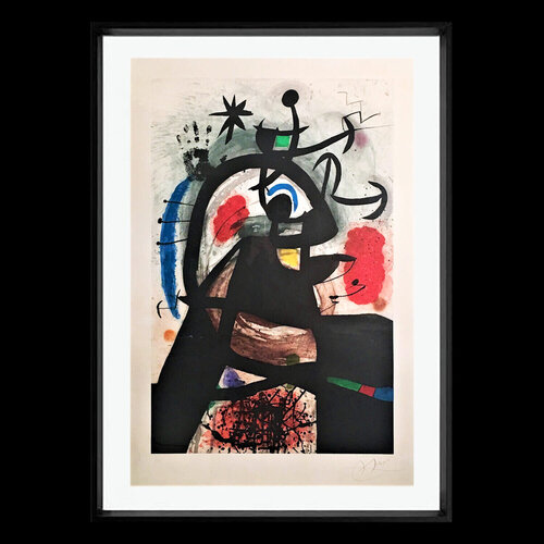 Le Permissionnaire di Joan Miró, Stampa in vendita su Singulart