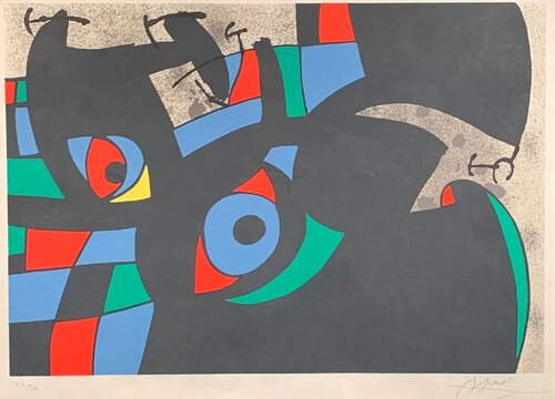 Le Lézard Aux Plumes D'or di Joan Miró, Stampa in vendita su Singulart