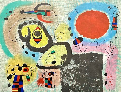 Centennaire Pour L'Imprimerie Mourlot van Joan Miró, Afdruk te koop op Singulart
