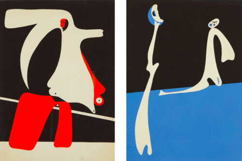 Cahiers d'Art (Dupin 14-15) van Joan Miró, Afdruk te koop op Singulart