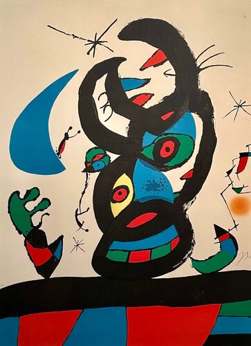 Montroig I van Joan Miró, Afdruk te koop op Singulart