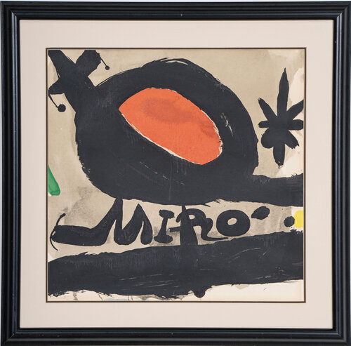 L'Oiseau Solaire, L'Oiseau Lunaire, Etincelles van Joan Miró, Afdruk te koop op Singulart