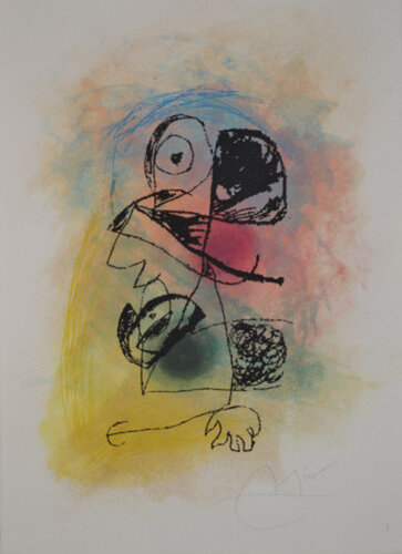 Le Souriceau - D1026 van Joan Miró, Afdruk te koop op Singulart