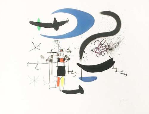 L'escalier de la Nuit van Joan Miró, Afdruk te koop op Singulart
