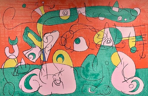 Ubu Roi Plate VI van Joan Miró, Afdruk te koop op Singulart