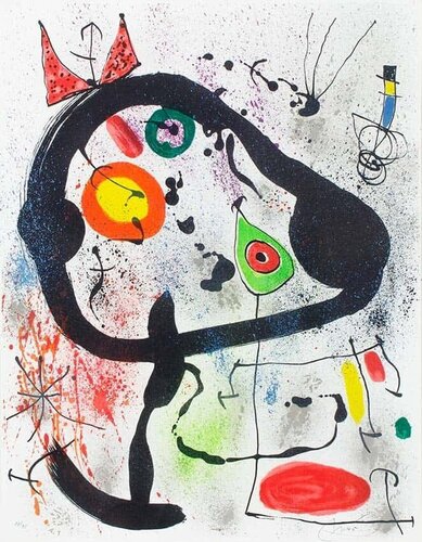 Les Voyants (The Seers) M. 663 van Joan Miró, Afdruk te koop op Singulart