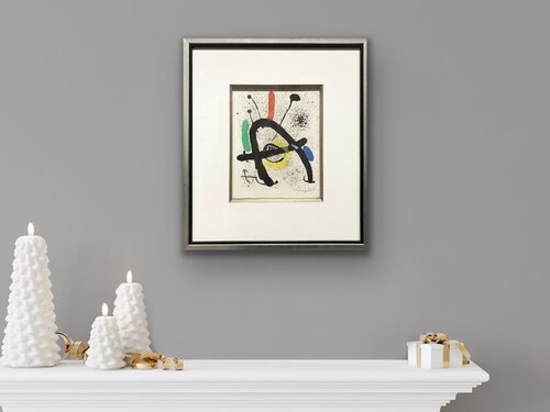 Cahiers d'ombres, plate 1  (31/200) di Joan Miró, Stampa in vendita su Singulart