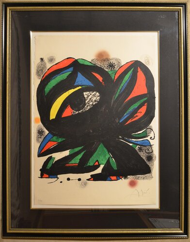 Fundacio Joan Miró Barcelona - Limited edition Lithograph di Joan Miró, Stampa in vendita su Singulart
