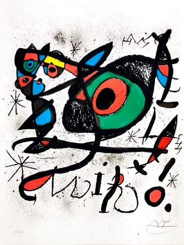 Sobreteixims i escultures di Joan Miró, Stampa in vendita su Singulart