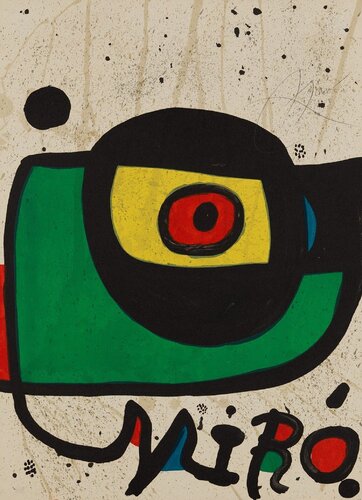 Pintura van Joan Miró, Afdruk te koop op Singulart