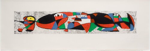 Les Troglodytes van Joan Miró, Afdruk te koop op Singulart