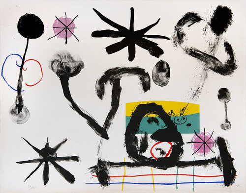 Plate VI, from Album 19 van Joan Miró, Afdruk te koop op Singulart