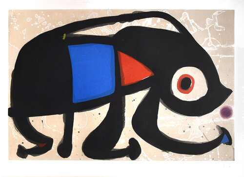 Le rate de sable van Joan Miró, Afdruk te koop op Singulart