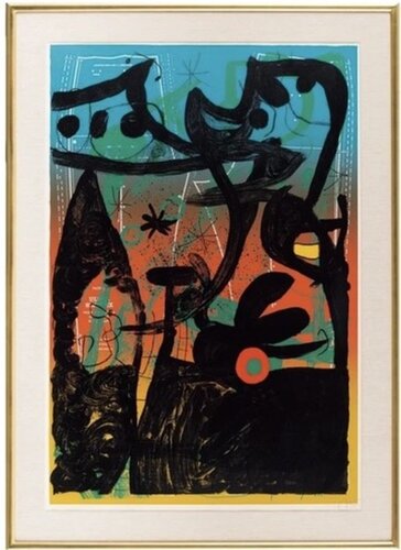 Mannequin Parade in Bahia van Joan Miró, Afdruk te koop op Singulart