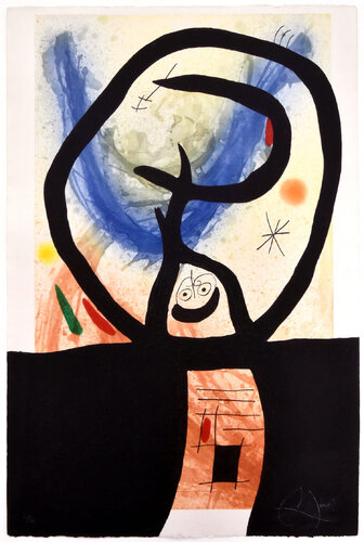 La Fronde (The Slingshot) van Joan Miró, Afdruk te koop op Singulart
