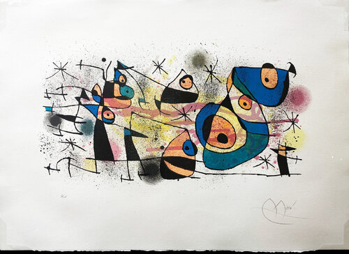 Céramique (La fête, grand composition) van Joan Miró, Afdruk te koop op Singulart