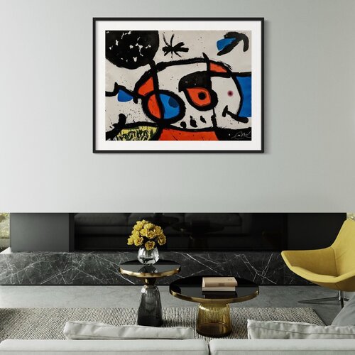 Le Bagnard et sa Compagne (The Convict and his Companion) van Joan Miró, Afdruk te koop op Singulart