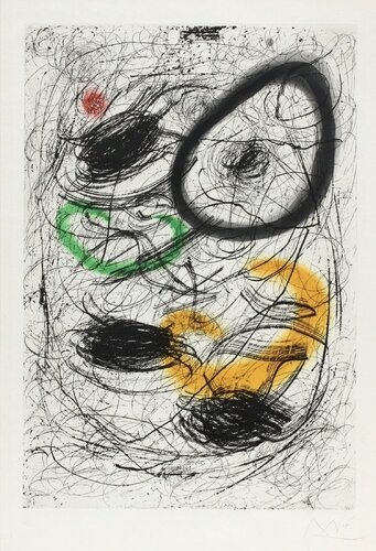 La chevelure De Bérénice II van Joan Miró, Afdruk te koop op Singulart