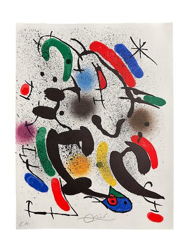 Mirò Lithographe I, Plate VI van Joan Miró, Afdruk te koop op Singulart