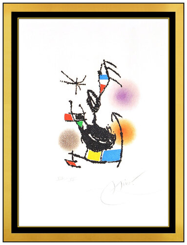 Dans La Lueur Oblique van Joan Miró, Afdruk te koop op Singulart