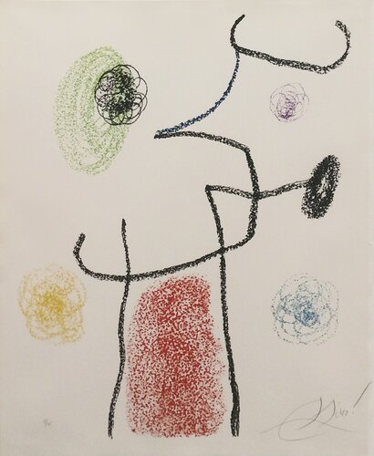 ALBUM 21: ONE PLATE van Joan Miró, Afdruk te koop op Singulart