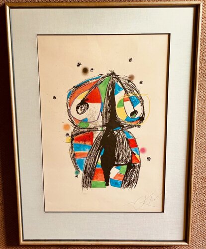 Colombine aux idées noires van Joan Miró, Afdruk te koop op Singulart