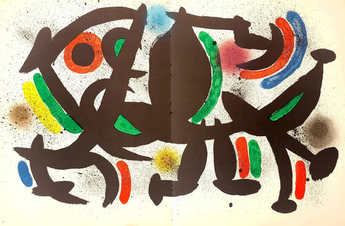 Litografia Original VIII (Abstract, Modern, Surrealism, Colorful, Iconic) by Joan Miró, Print for Sale on Singulart