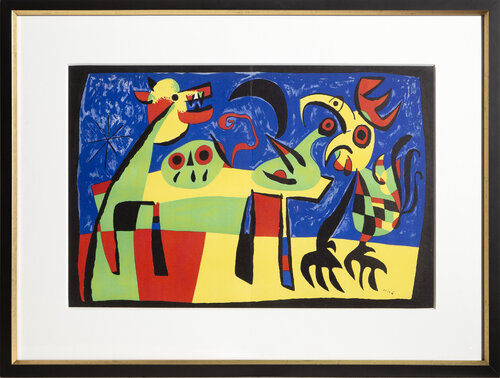 Le Chien aboyant a la lune by Joan Miró, Print for Sale on Singulart
