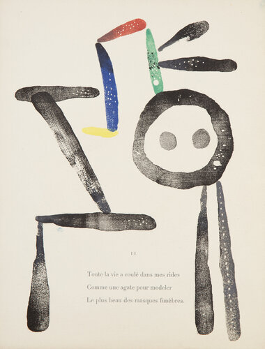 A Toute Epreuve (D 222) van Joan Miró, Afdruk te koop op Singulart
