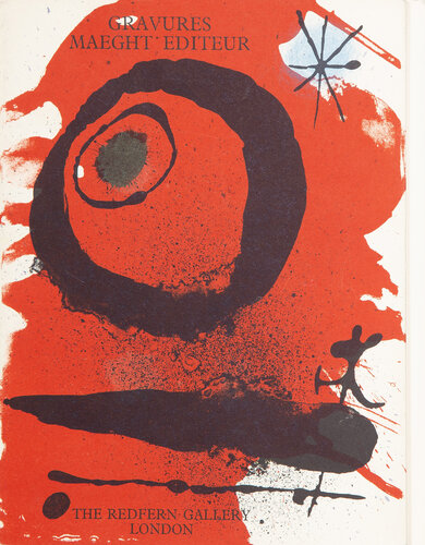 Gravures Maeght Editeur (Cover) van Joan Miró, Afdruk te koop op Singulart