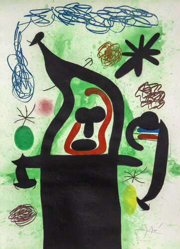 La Harpie van Joan Miró, Afdruk te koop op Singulart