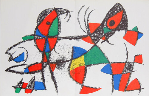 Lithograph X (1046) van Joan Miró, Afdruk te koop op Singulart