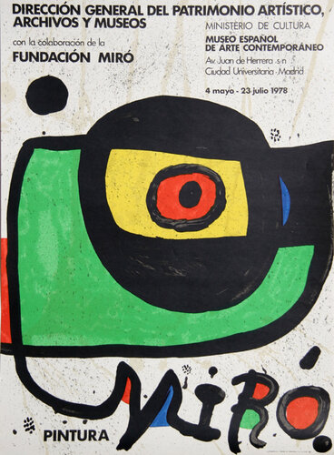 Museo Espanol de Arte Contemporaneo by Joan Miró, Print for Sale on Singulart