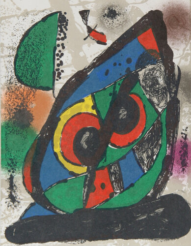 Lithograph I (1256) van Joan Miró, Afdruk te koop op Singulart