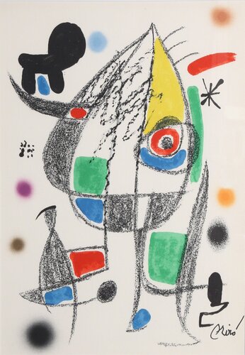 Maravillas con Variaciones Acrosticas en el Jardin de Miro (Number 22) de Joan Miró, Impresión a la venta en Singulart