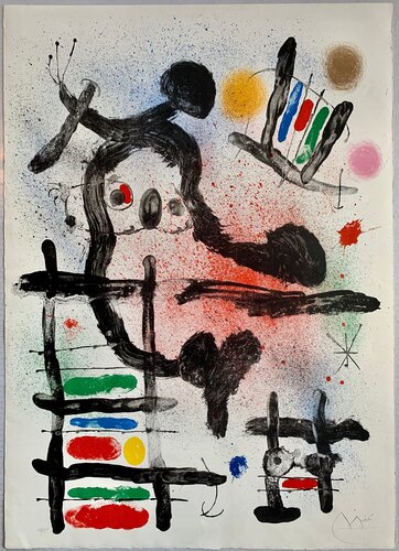 Oiseau fronde (Slingshot Bird) de Joan Miró, Impresión a la venta en Singulart