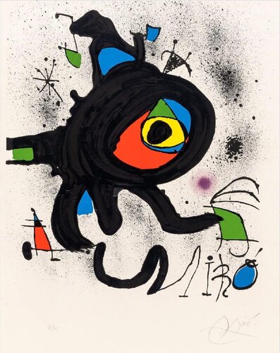 Oeuvre Grave Original de Joan Miró, Impresión a la venta en Singulart