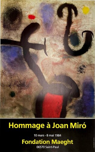 Hommage à Miró de Joan Miró, Impresión a la venta en Singulart