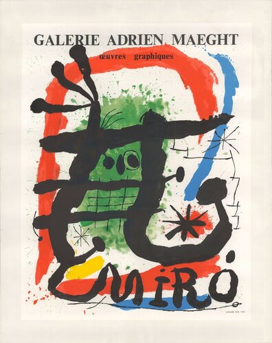 Galerie Adrien Maeght di Joan Miró, Stampa in vendita su Singulart