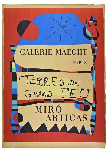 Joan Miró & Josep Llorens Artigas – Terres de Grand Feu by Joan Miró, 인쇄 for Sale on Singulart