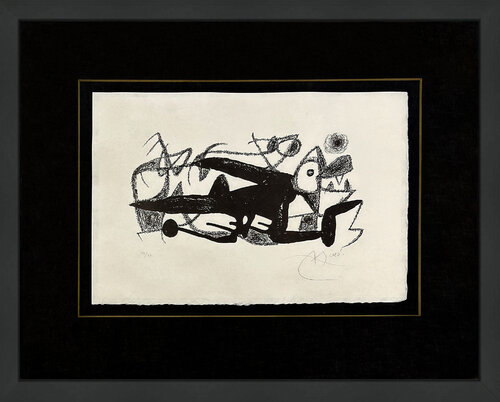 Fotoscop, Maeght 939 (rare hand signed lithograph) van Joan Miró, Afdruk te koop op Singulart