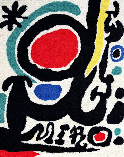 Fondation Maeght par Joan Miró, Oeuvre textile en vente sur Singulart