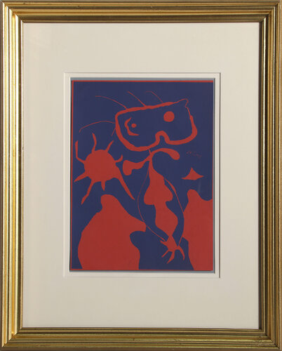 Femme pour XXe Siecle (Dupin 40) de Joan Miró, Impresión a la venta en Singulart